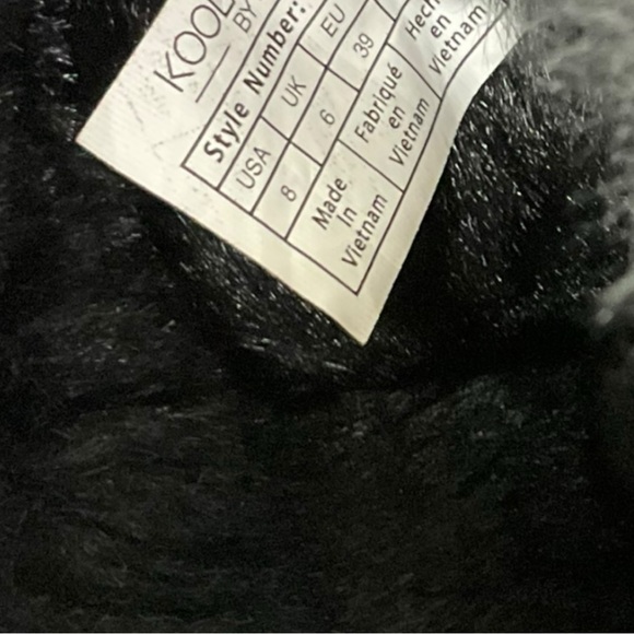 KOOLABURRA BY UGG TYNLEE PULL-ON BLACK BOOTS US‎ 8 - Picture 7 of 7